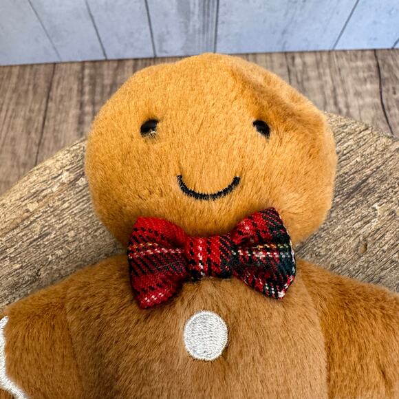 Jellycat Gingerbread Jolly Gingerbread Fred NEW! Jellycat Christmas FAST SHIP - Picture 4 of 6